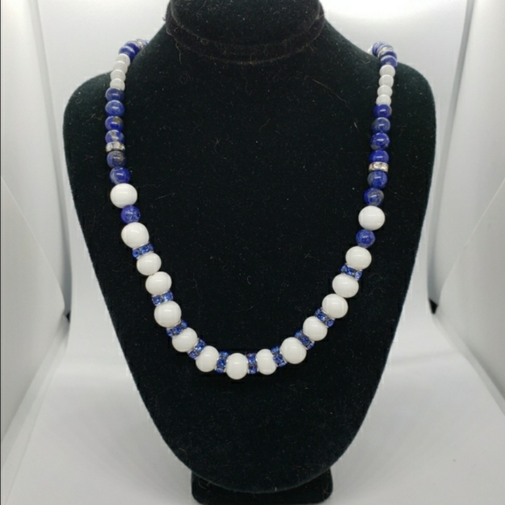 Handcraftef Lapis Necklace